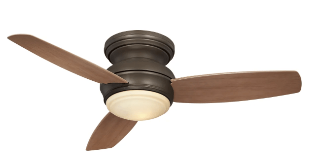 MINKAAIRE MOLINO 65 IN. 3 BLADE CEILING FAN SOFT BRASS MODEL #F742L-SBR
